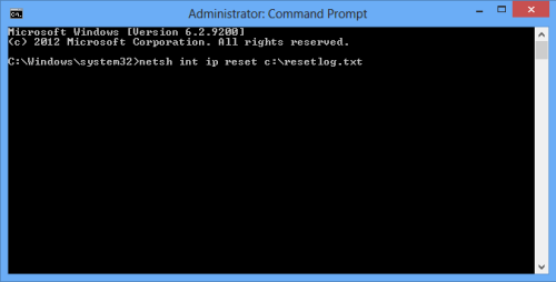 Administrative Command Prompt